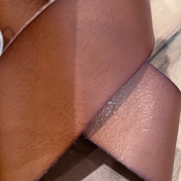 Old Navy Brown Wedge Sandals - Picture 5 of 5